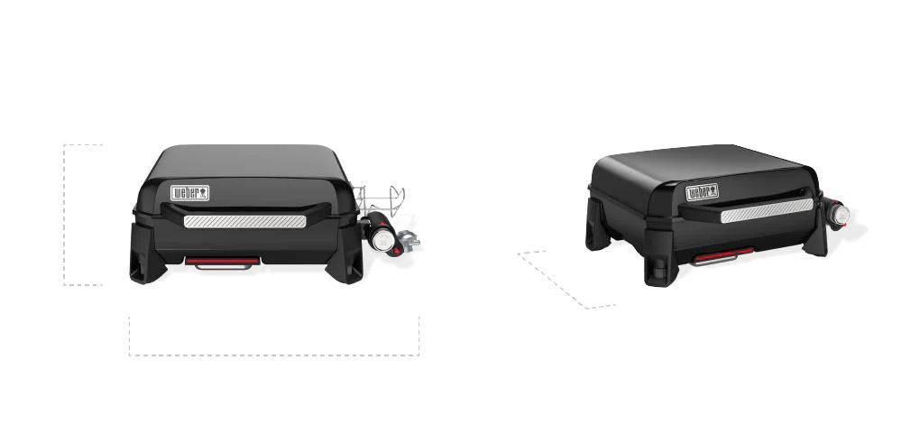 Weber 1500531 Slate® 17 Rust-Resistant Tabletop Griddle - Black - Image 13