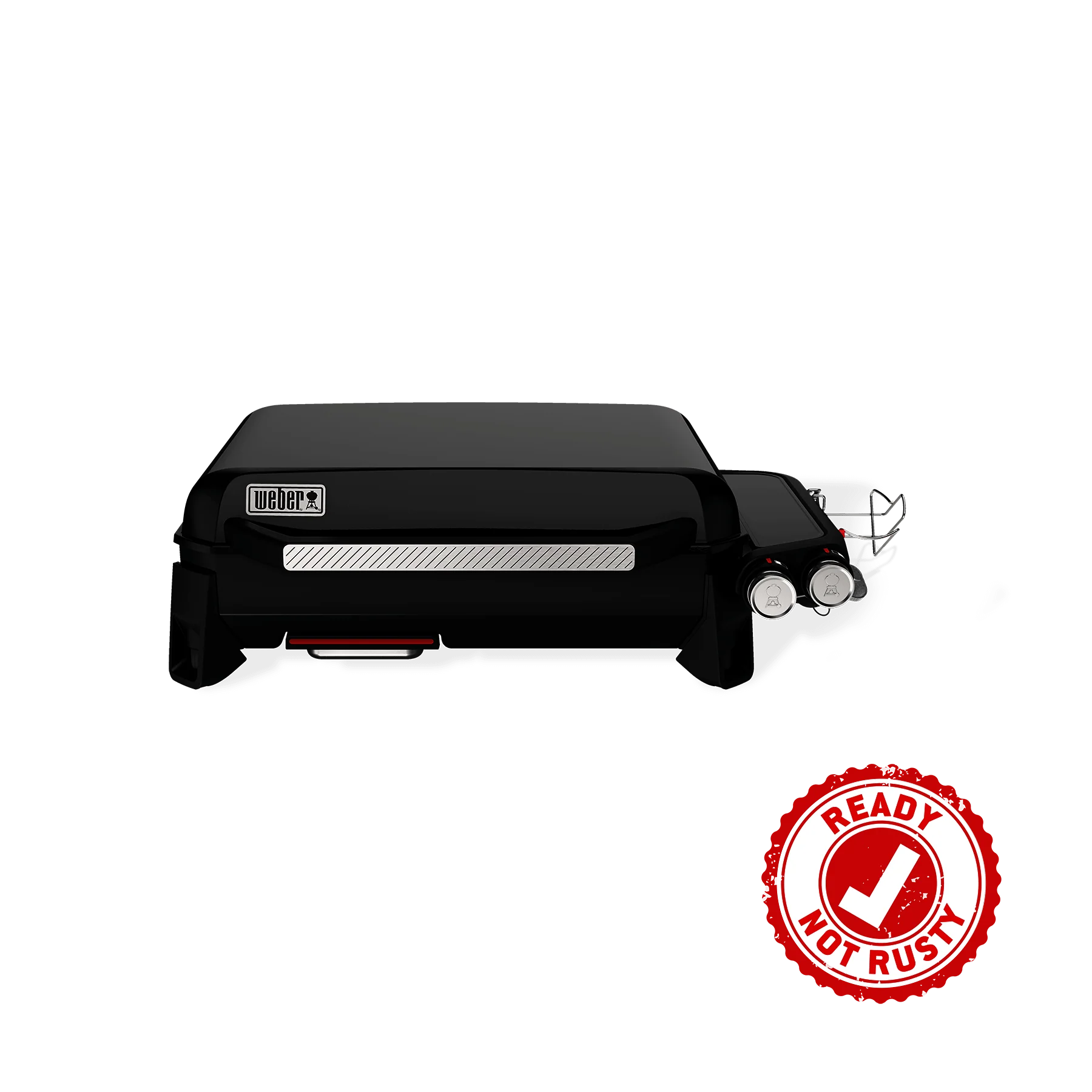 Weber 1500532 Slate® 22 Rust-Resistant Tabletop Griddle - Black