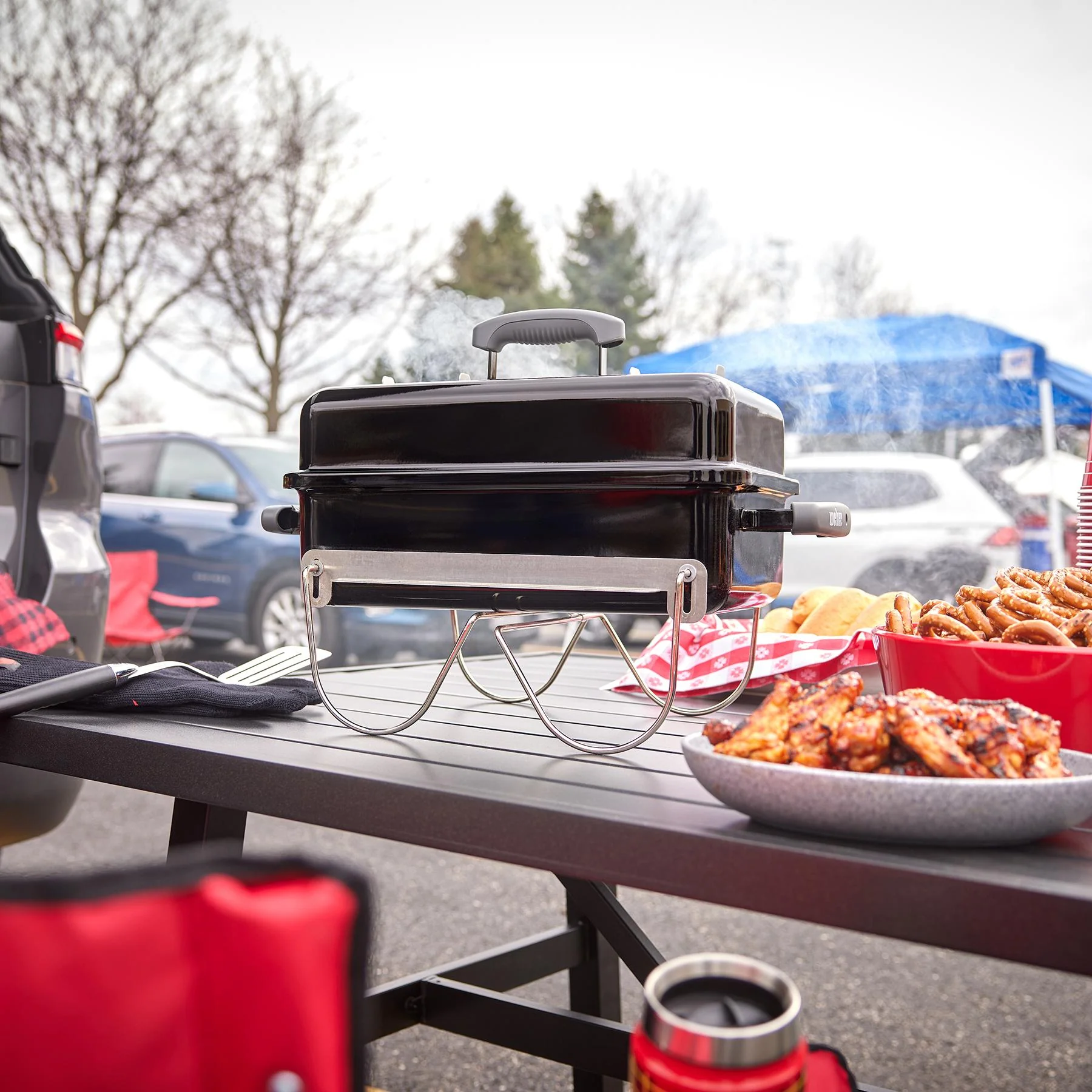 Weber 1500763 Go-Anywhere® Charcoal Grill - Black - Image 5