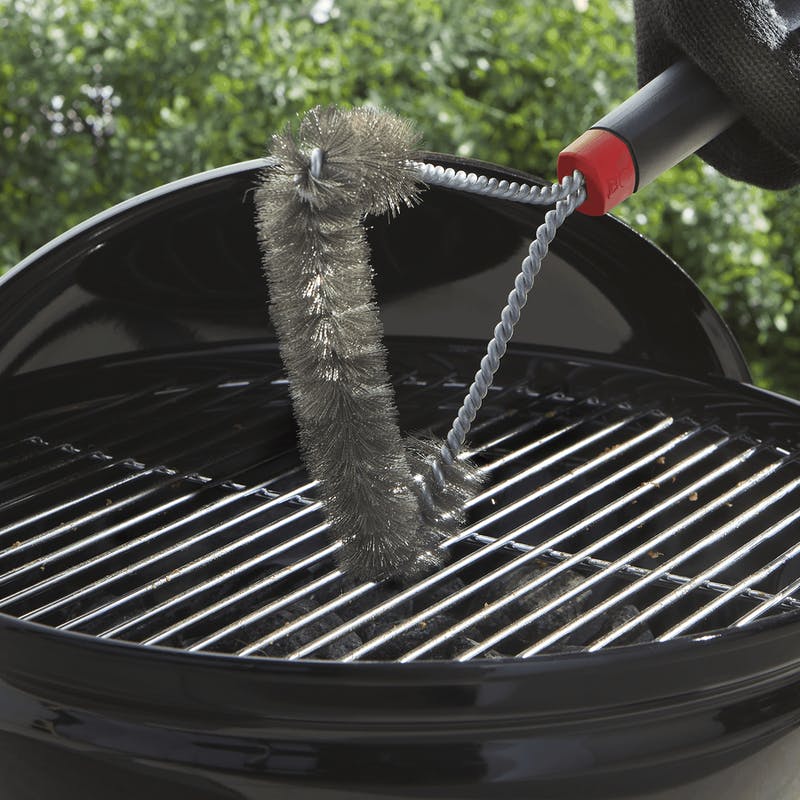 Weber 6277 Grill Brush - 12" Three-Sided - Image 3