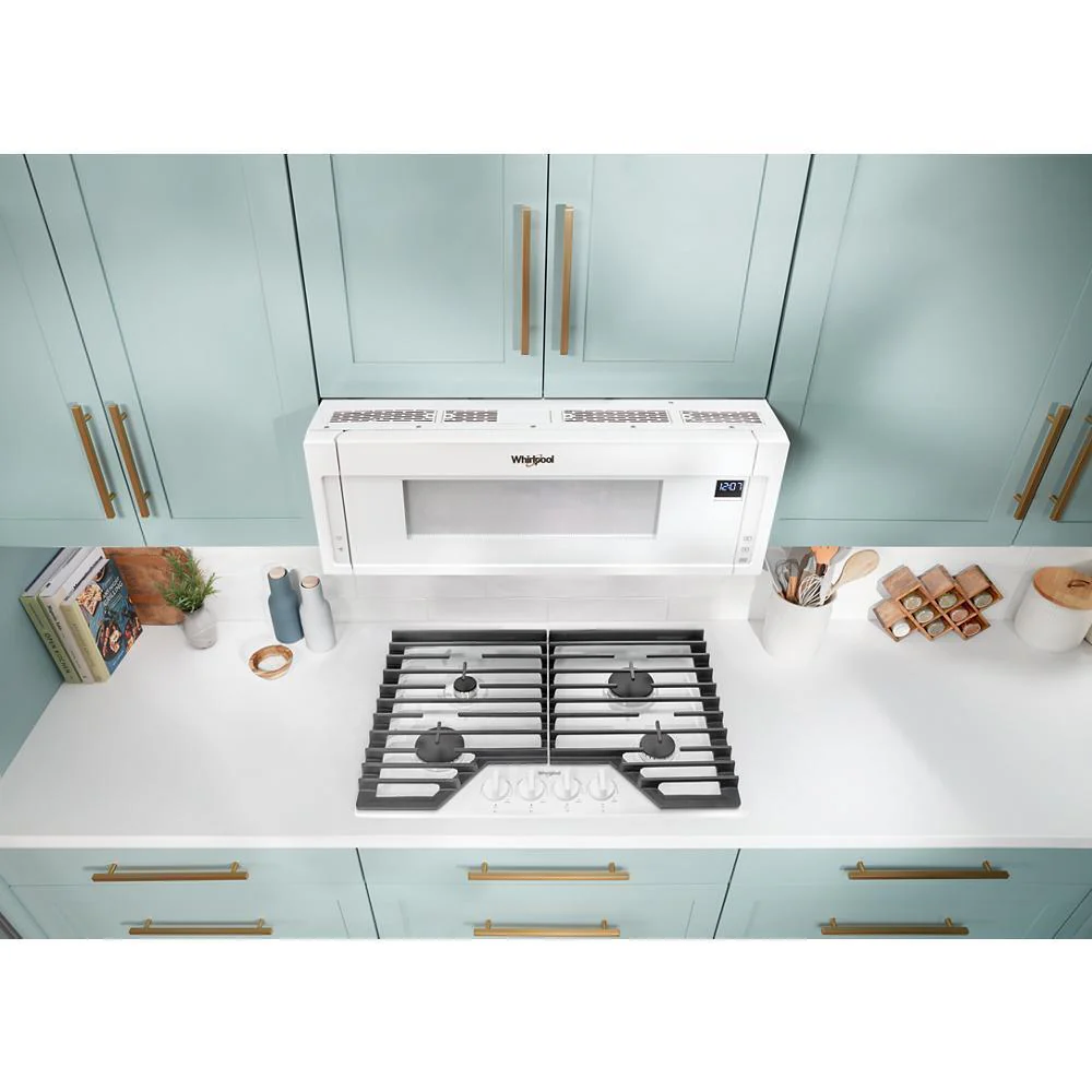 Whirlpool WCGK5030PW 30-Inch Gas Cooktop With Ez-2-Lift™ Hinged Cast-Iron Grates - Image 2