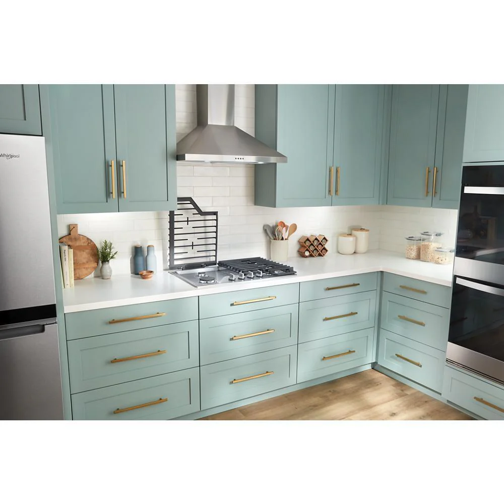 Whirlpool WCGK5036PS 36-Inch Gas Cooktop With Ez-2-Lift™ Hinged Cast-Iron Grates - Image 4