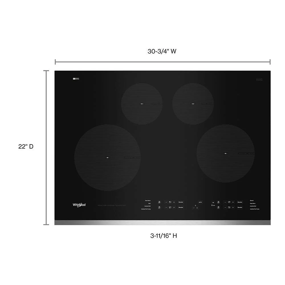 Whirlpool WCI55US0JS 30-Inch Induction Cooktop - Image 8