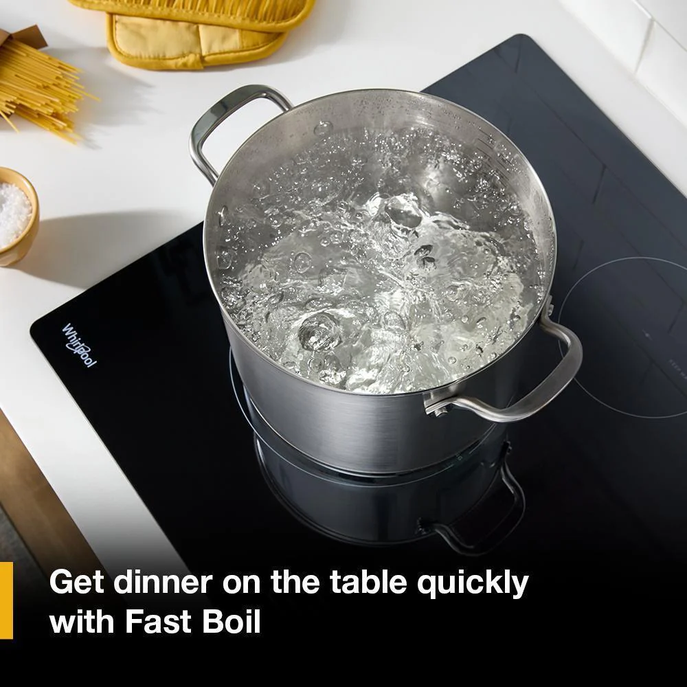 Whirlpool WCIT6030SB 30" Induction Cooktop With Wipeclean™ Coating - 4 Elements - Image 13