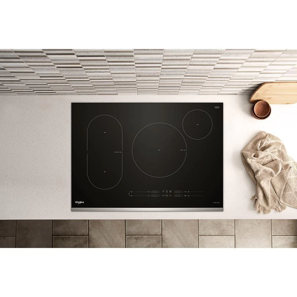 Whirlpool WCIT7030SS 30" Intelligent Induction Cooktop With Temp Cook™ Technology - Image 7