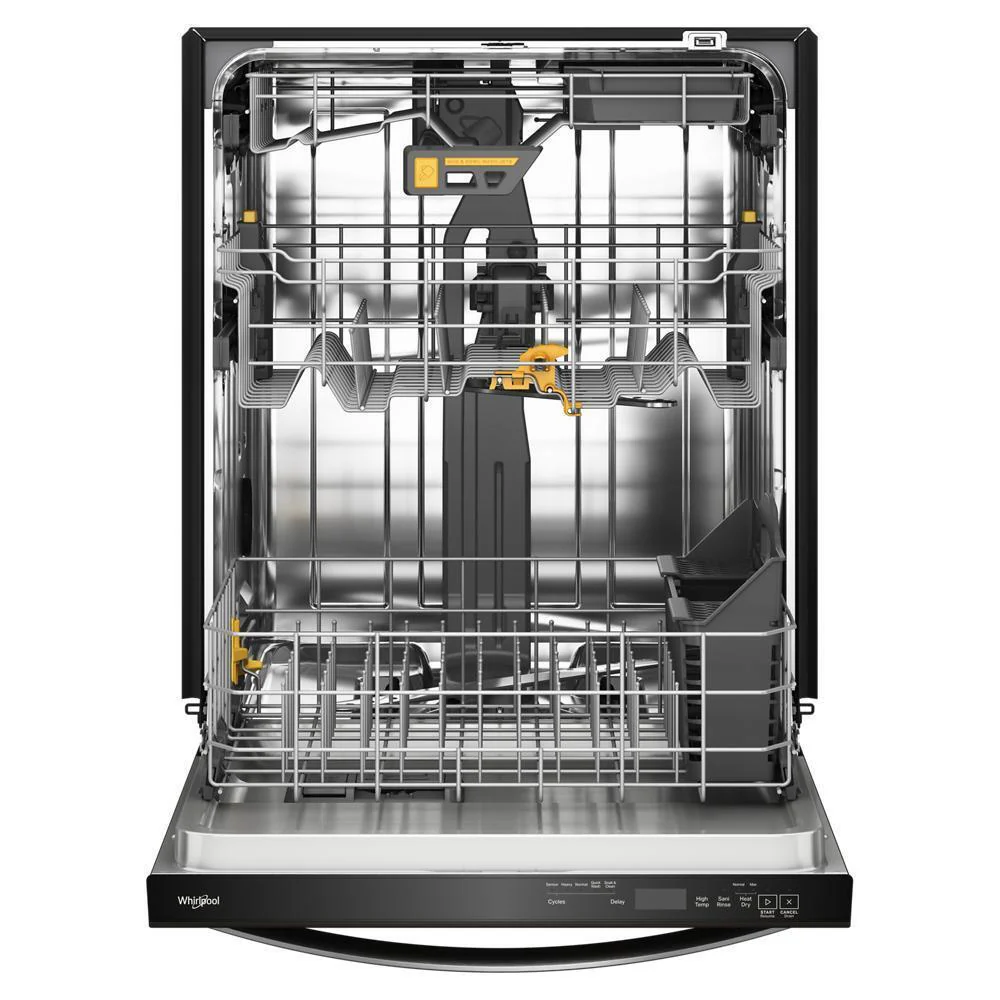 Whirlpool WDTS8024SV Whirlpool® 24-Inch Dishwasher With Total Coverage Wash Action And Auto Open Air Dry In Fingerprint Resistant Black Stainless - Image 2