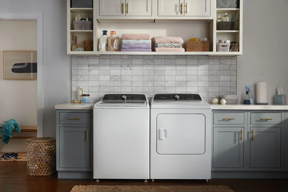 Whirlpool WED5050LW 7.0 Cu. Ft. Top Load Electric Moisture Sensing Dryer With Steam - Image 5