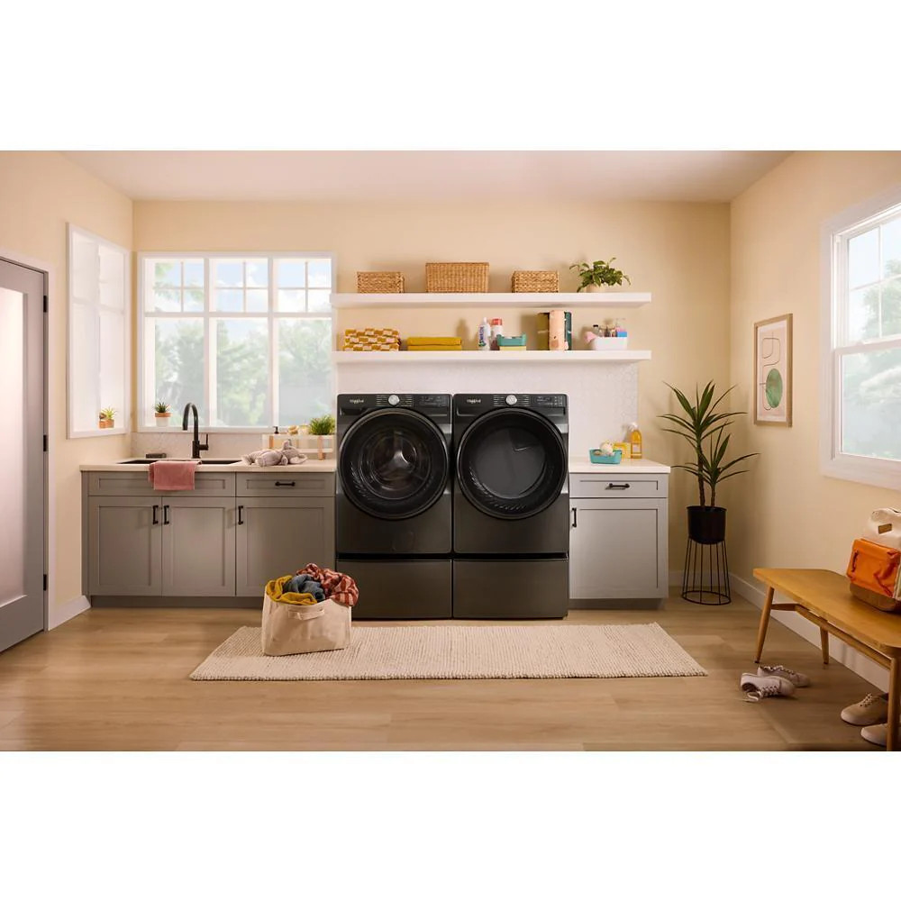 Whirlpool WED5720RU 7.4 Cu. Ft. Smart Front Load Energy Star® Electric Dryer With Wrinkle Shield™ Option - Image 5