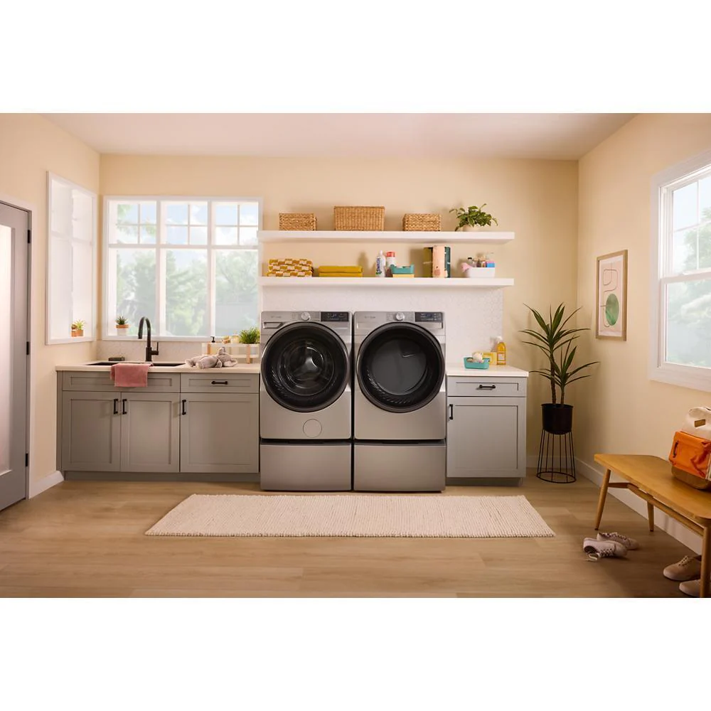 Whirlpool WED6720RR 7.4 Cu. Ft. Smart Front Load Energy Star® Electric Dryer With Steam Capabilities - Image 4
