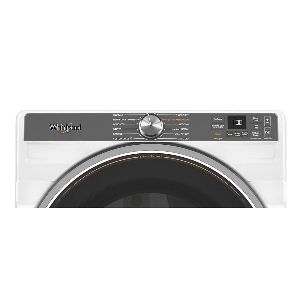 Whirlpool WED6720RW 7.4 Cu. Ft. Smart Front Load Energy Star® Electric Dryer With Steam Capabilities - Image 11