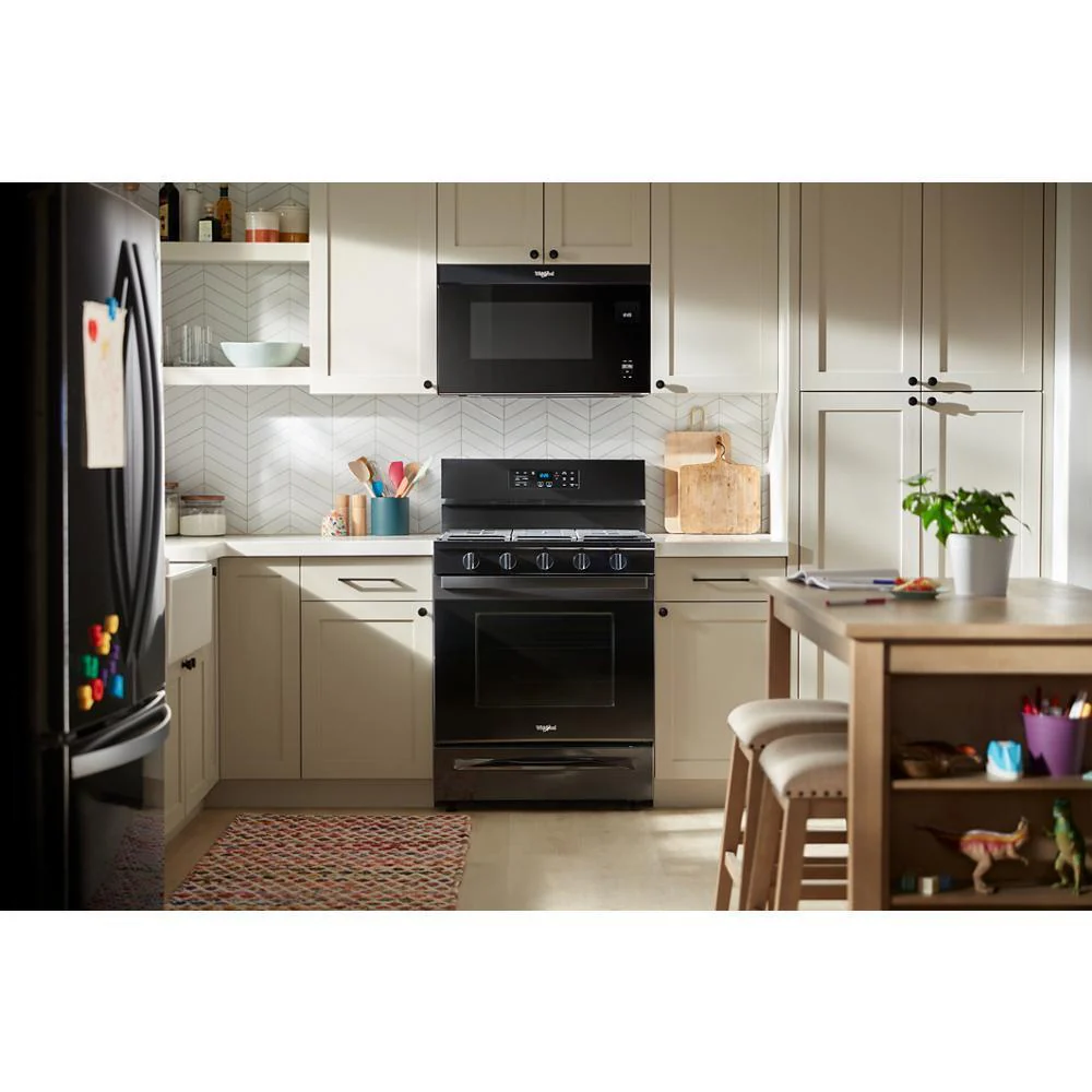 Whirlpool WFGS5030RB 30-Inch Gas Range With Air Cooking Technology, No Preheat Air Fry And Air Baking And Self Clean - Image 3