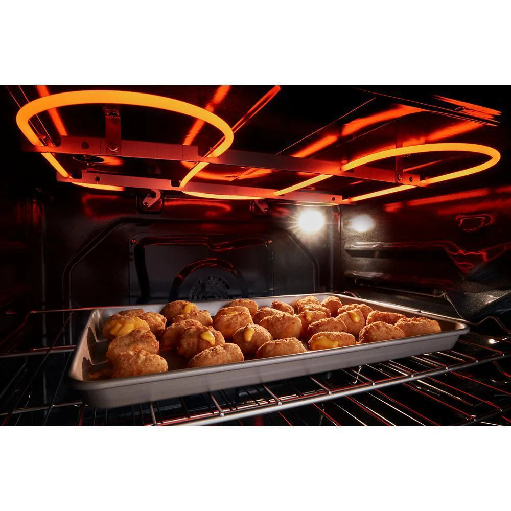 Whirlpool WFGS5030RS 30-Inch Gas Range With Air Cooking Technology, No Preheat Air Fry And Air Baking And Self Clean - Image 4