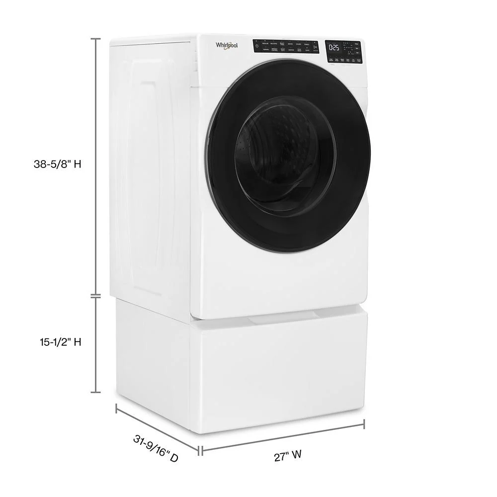 Whirlpool WFW5605MW 4.5 Cu. Ft. Front Load Washer With Quick Wash Cycle - Image 12