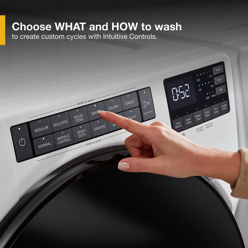 Whirlpool WFW5605MW 4.5 Cu. Ft. Front Load Washer With Quick Wash Cycle - Image 6