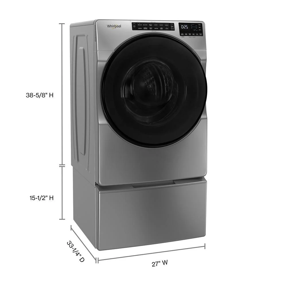 Whirlpool WFW6605MC 5.0 Cu. Ft. Front Load Washer With Quick Wash Cycle - Image 12