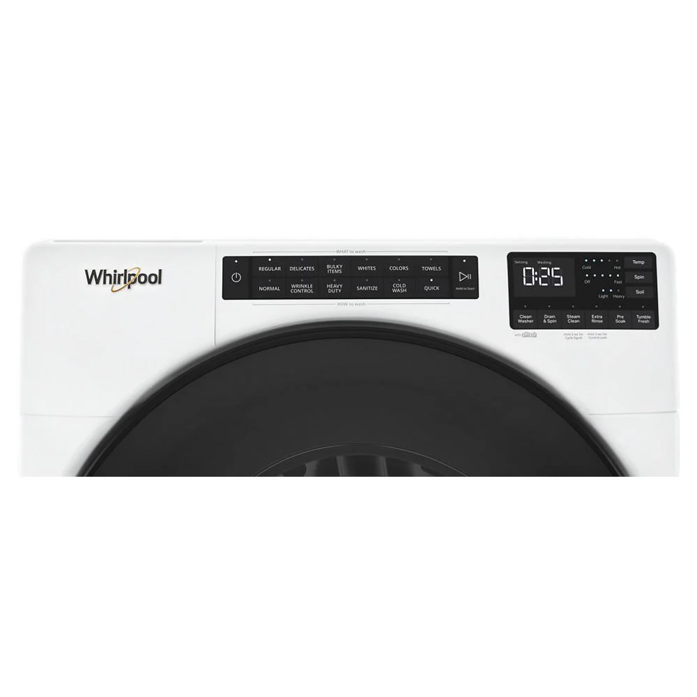 Whirlpool WFW6605MW 5.0 Cu. Ft. Front Load Washer With Quick Wash Cycle - Image 3