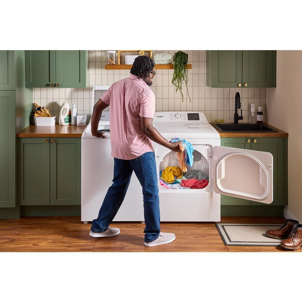 Whirlpool WGD4105SW 7.0 Cu. Ft. Gas Dryer With Autosensing - Vented Top Load Matching - Image 15