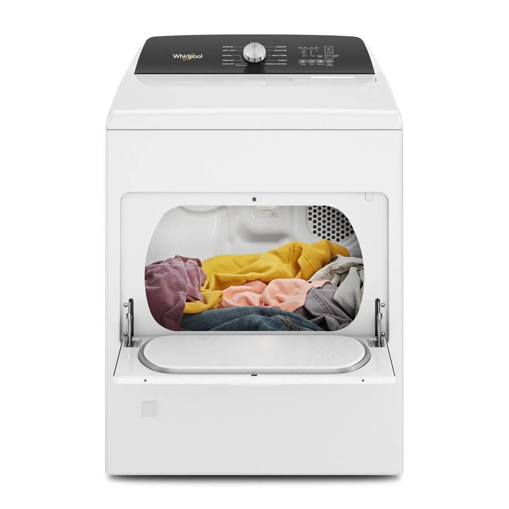 Whirlpool WGD500RLW 7.0 Cu. Ft. Long Vent Gas Moisture Sensing Dryer - Image 8