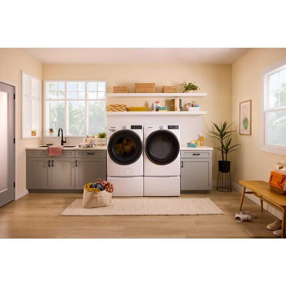 Whirlpool WGD5720RU 7.4 Cu. Ft. Smart Front Load Energy Star® Gas Dryer With Wrinkle Shield™ Option - Image 2