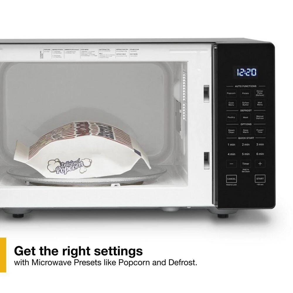 Whirlpool WMC30309LB 0.9 Cu. Ft. Capacity Countertop Microwave With 900 Watt Cooking Power - Image 4