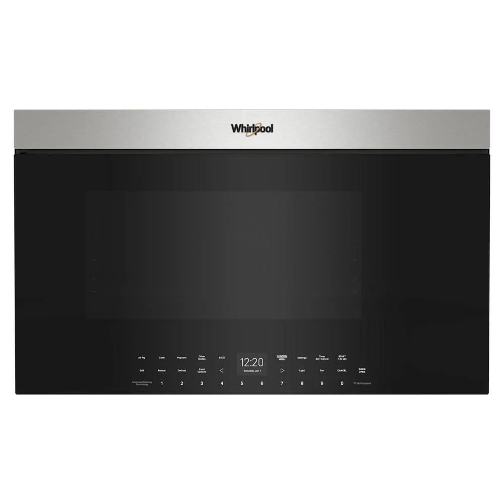 Whirlpool WMMF7530RZ Air Fry Over-The-Range Microwave With Advanced Sensing Technology