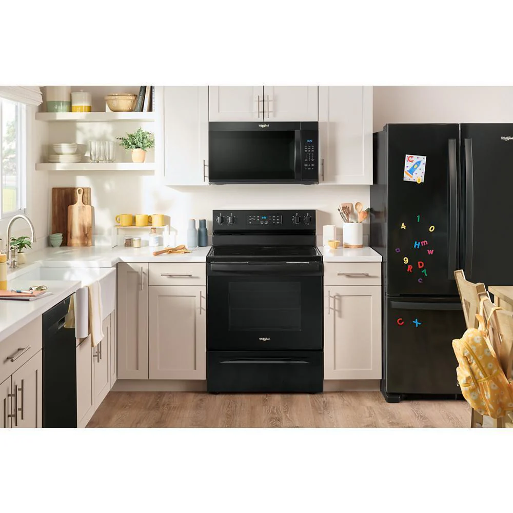 Whirlpool WMMS3130RB 30 W 1.7 Cu. Ft Over The Range Microwave With 1000-Watts Cooking Power - Image 3
