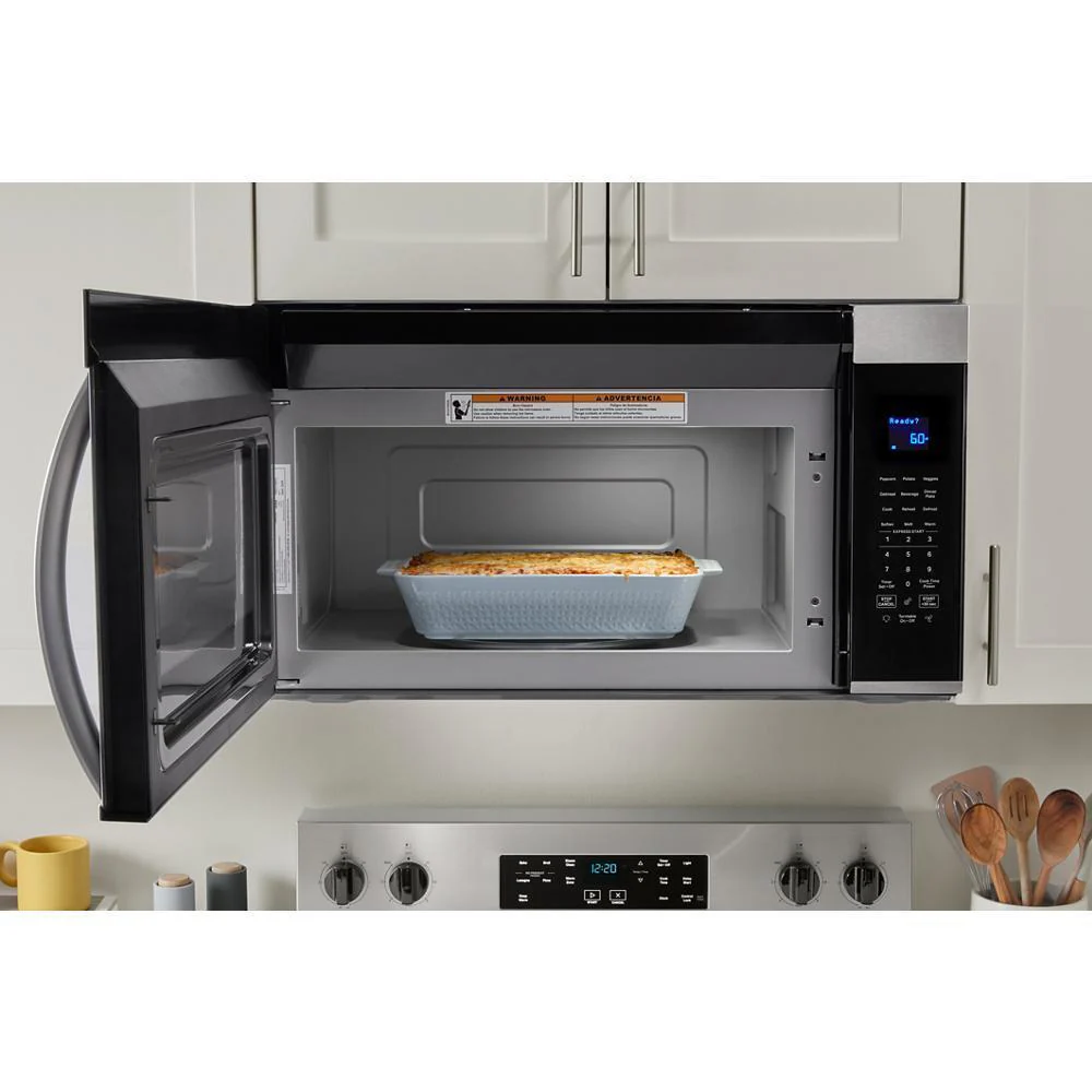 Whirlpool WMMS3130RB 30 W 1.7 Cu. Ft Over The Range Microwave With 1000-Watts Cooking Power - Image 8