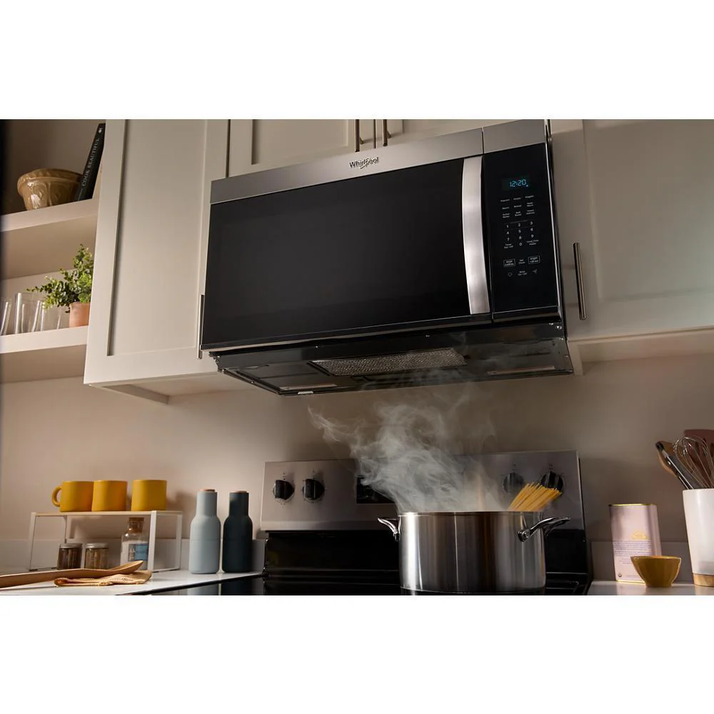 Whirlpool WMMS3130RB 30 W 1.7 Cu. Ft Over The Range Microwave With 1000-Watts Cooking Power - Image 9