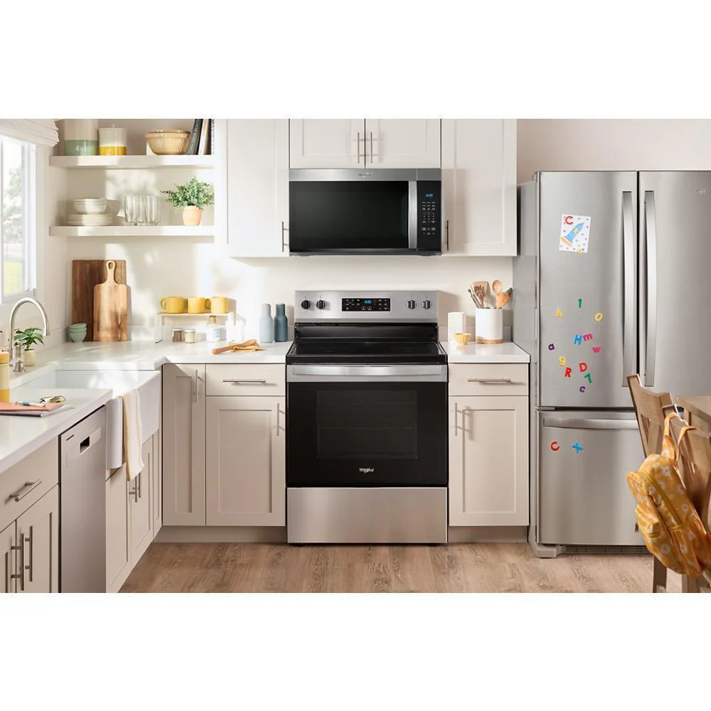 Whirlpool WMMS3130RS 30 W 1.7 Cu. Ft Over The Range Microwave With 1000-Watts Cooking Power - Image 3