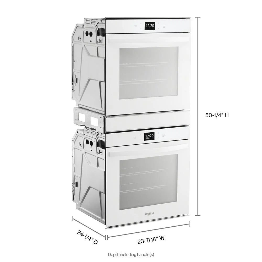 Whirlpool WOD52ES4MW 5.8 Cu. Ft. 24 Inch Double Wall Oven With Convection - Image 5