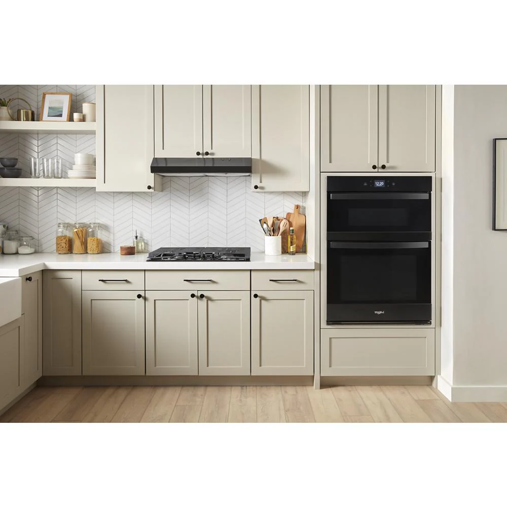 Whirlpool WOEC5027LB 5.7 Total Cu. Ft. Combo Wall Oven With Air Fry When Connected* - Image 2