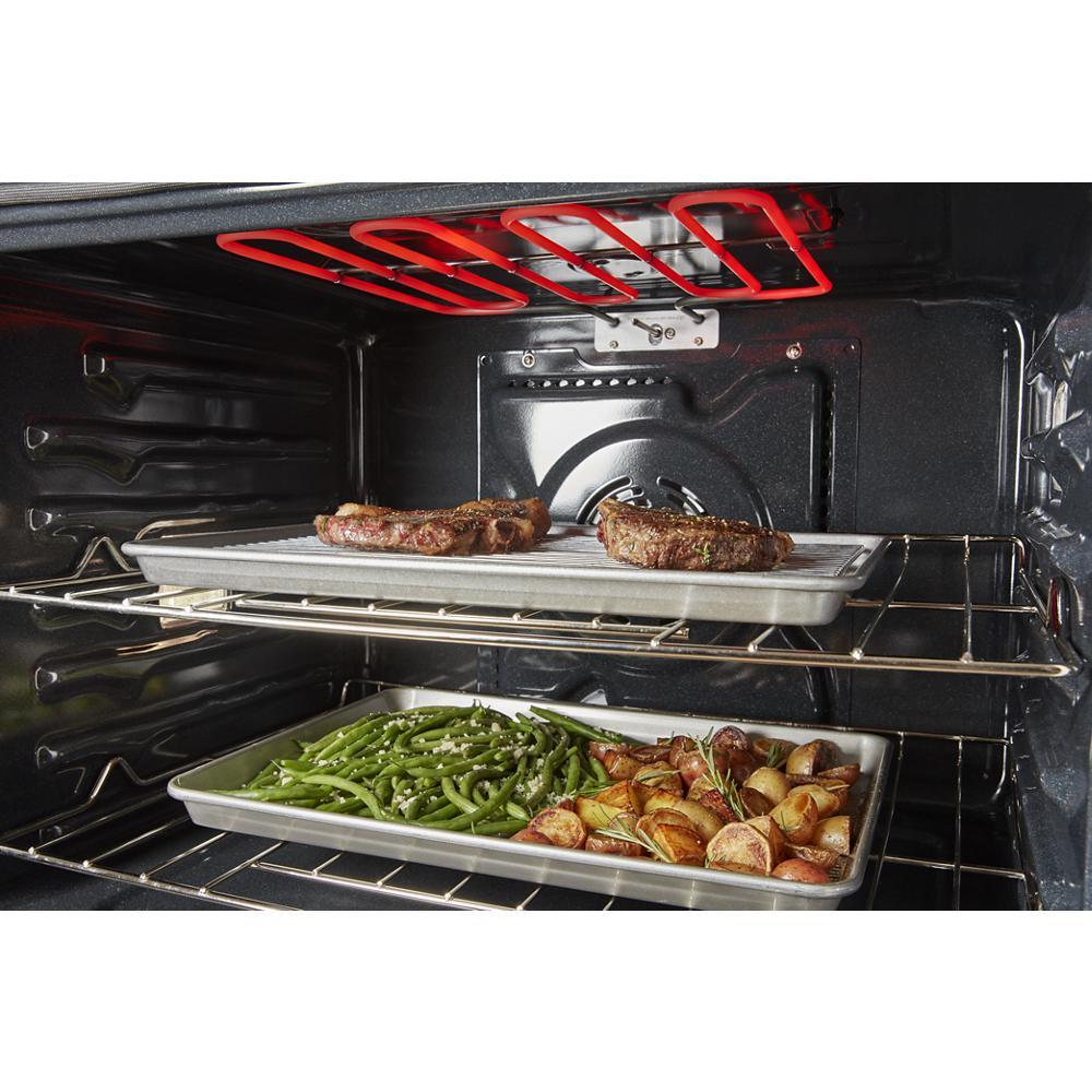 Whirlpool WOES5027LW 4.3 Cu. Ft. Single Wall Oven With Air Fry When Connected - Image 9