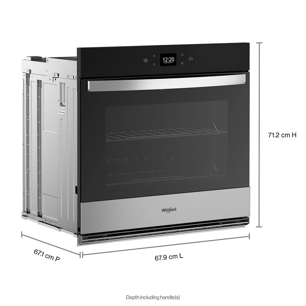Whirlpool WOES5027LZ 4.3 Cu. Ft. Single Wall Oven With Air Fry When Connected - Image 4