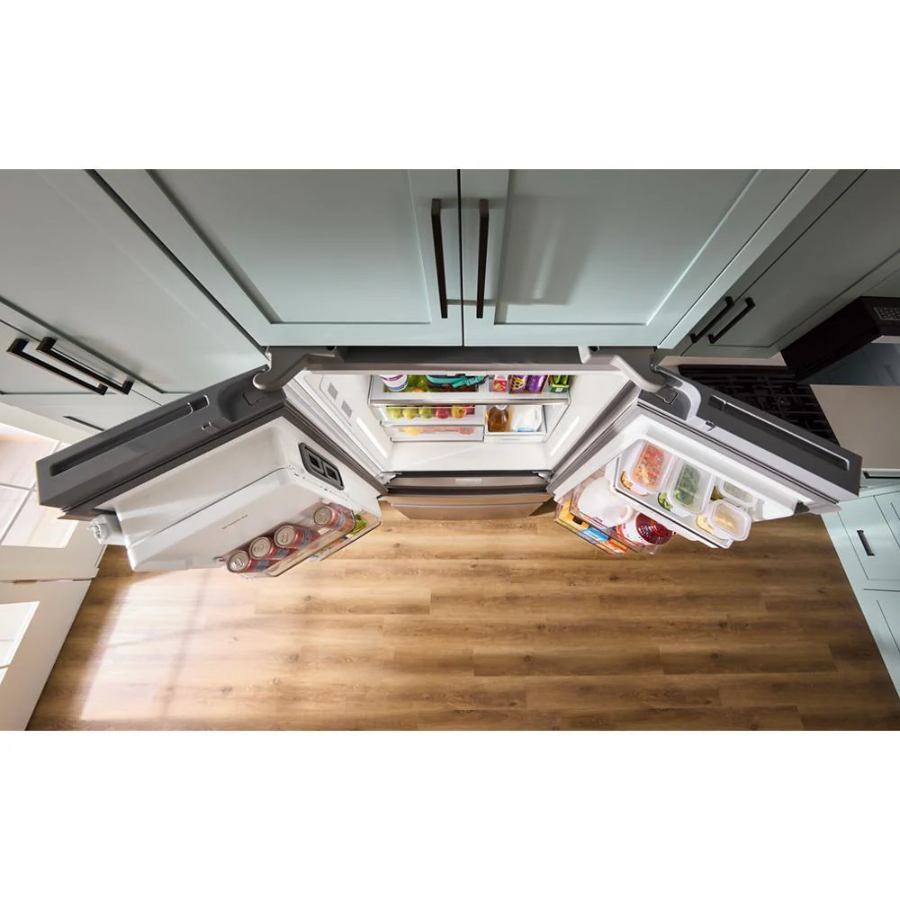 Whirlpool WRMC7036RV 36-Inch Wide True Counter Depth 4-Door French Door Refrigerator - 22 Cu. Ft. - Image 5