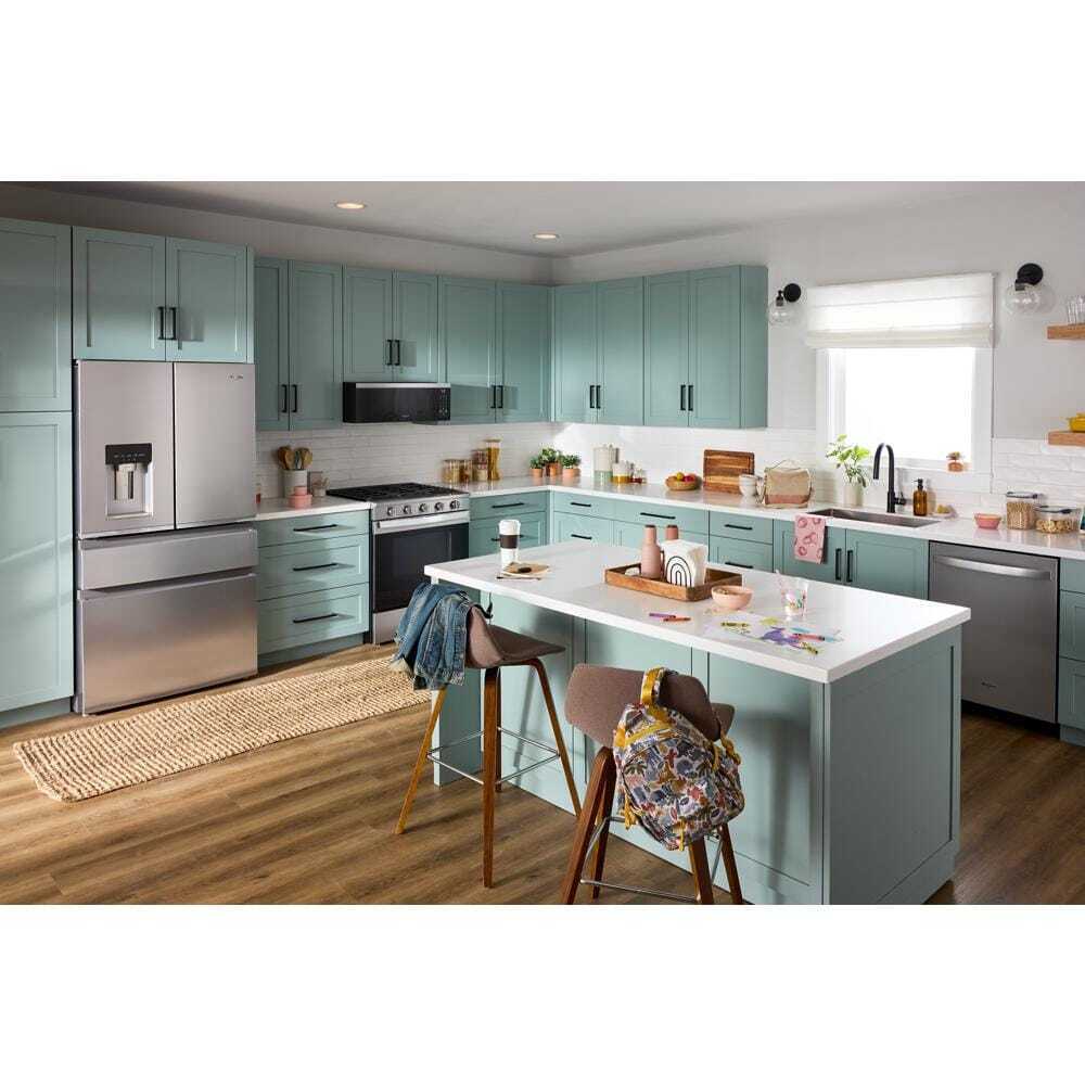 Whirlpool WRMC7036RZ 36-Inch Wide True Counter Depth 4-Door French Door Refrigerator - 22 Cu. Ft. - Image 5