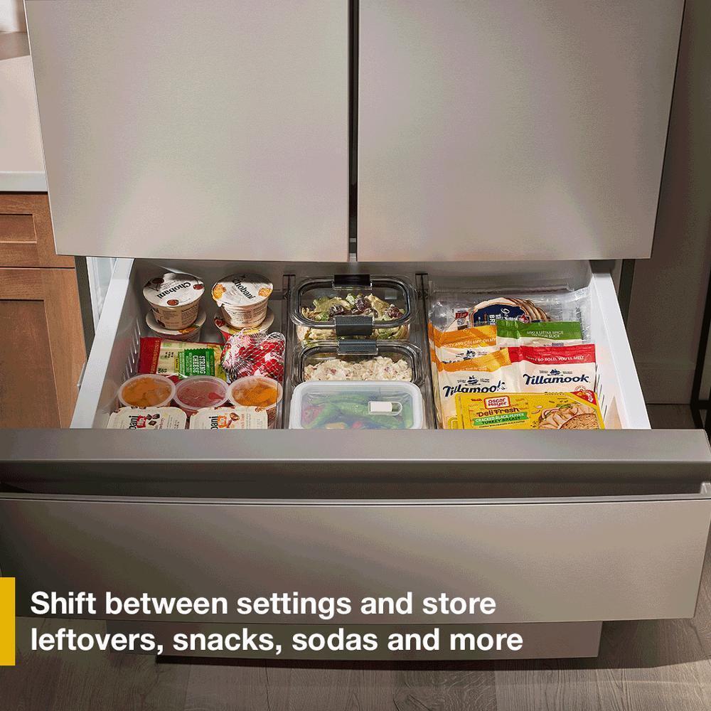 Whirlpool WRMF3336SV Whirlpool® 30 Cu. Ft. Family-Sized Capacity French Door Refrigerator With Flexible Temperature Drawer - Image 12