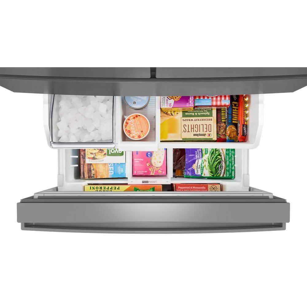 Whirlpool WRMF3736SZ Whirlpool® 29 Cu. Ft. Family-Sized Capacity French Door Refrigerator With Flexible Temperature Drawer - Image 10