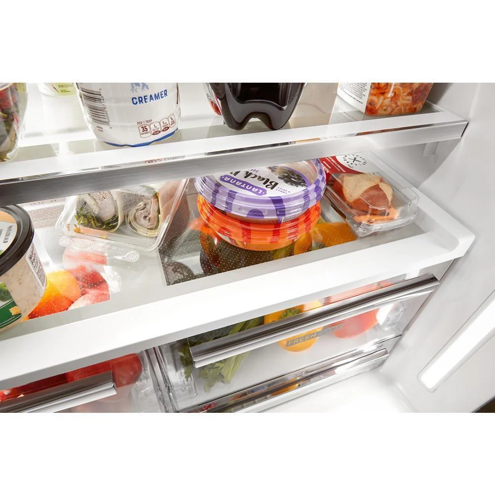 Whirlpool WRQC7836RZ 36-Inch Counter Depth 4 Door Refrigerator With Ice Maker In Door - Image 9