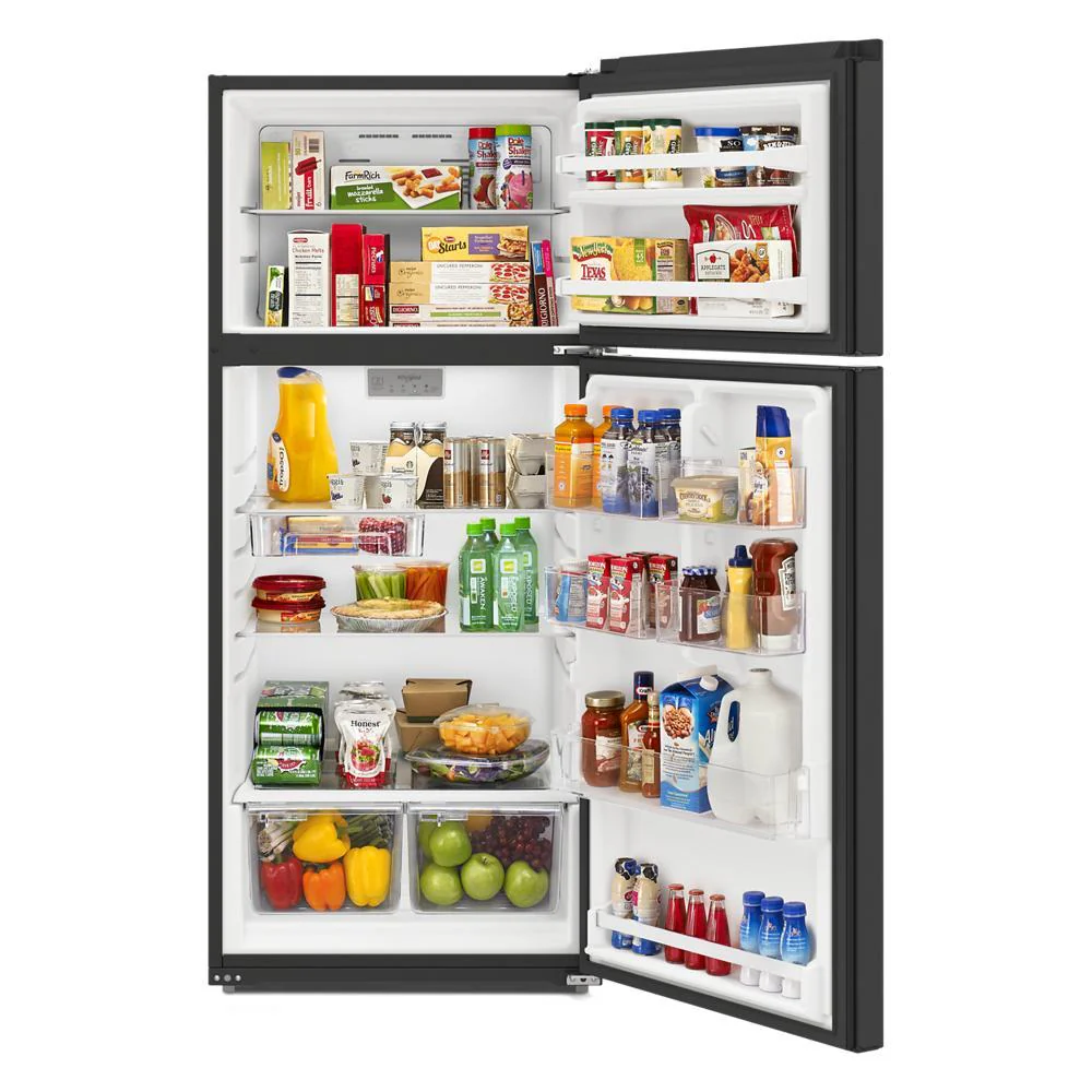 Whirlpool WRTX5028PB 28-Inch Wide Top-Freezer Refrigerator - 16.3 Cu. Ft. - Image 5