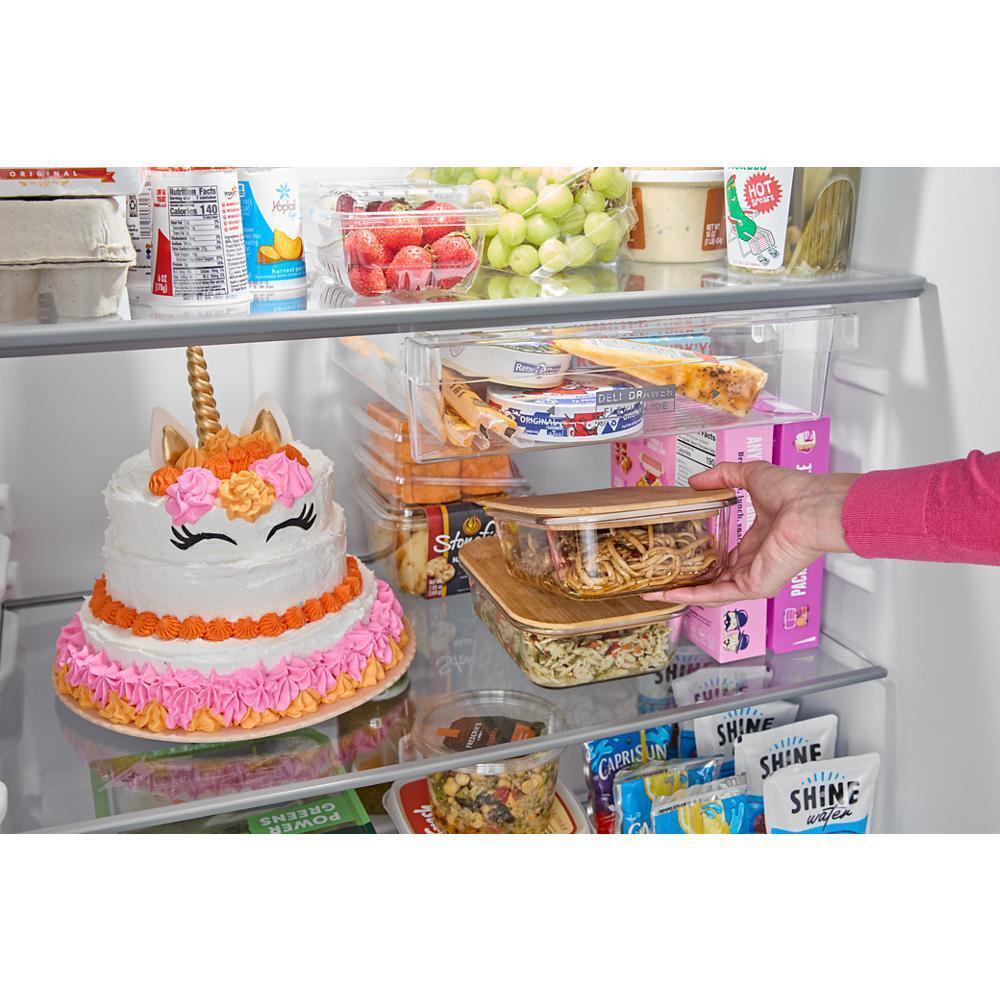 Whirlpool WRTX5118TW Whirlpool® 28-Inch Wide Top Freezer Refrigerator With Total Coverage Cooling- 18.0 Cu. Ft.