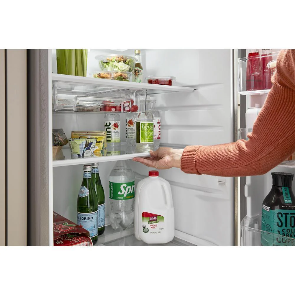 Whirlpool WRTX5328PB 28-Inch Wide Top-Freezer Refrigerator - 16.3 Cu. Ft. - Image 10