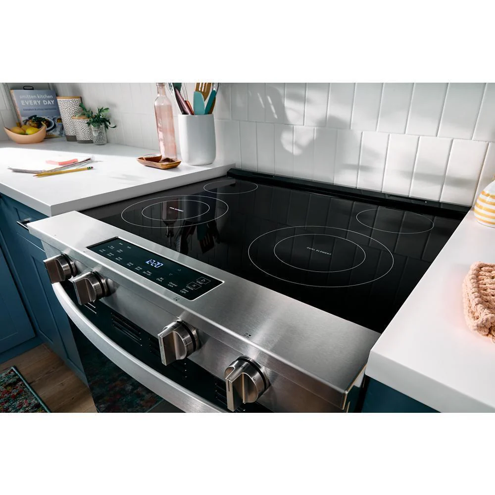 Whirlpool WSES3130SS 30-Inch Electric Range With No Preheat And Slow Cook Modes - Image 7