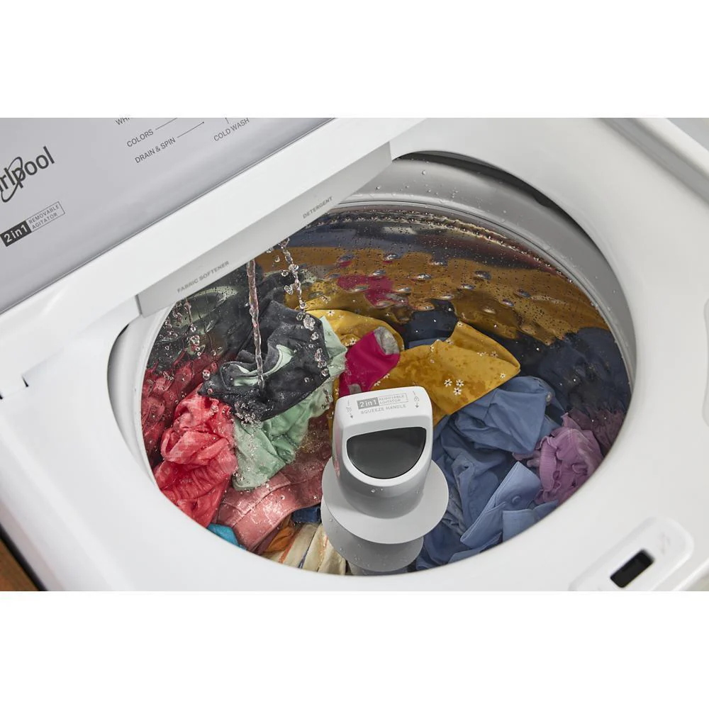 Whirlpool WTW4107SW 4.2 - 4.3 Cu. Ft. Whirlpool® Top Load Washer With 2-In-1 Removable Agitator - Image 6