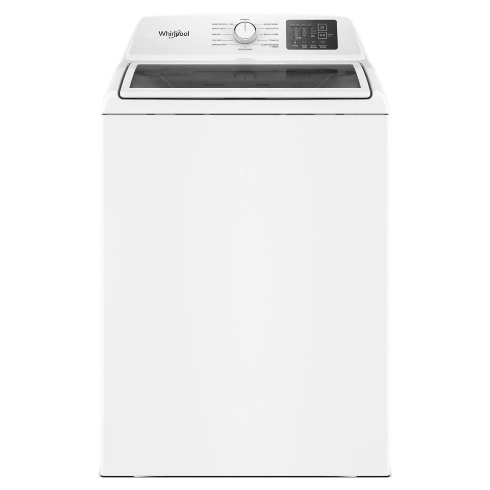 Whirlpool WTW4300SW 4.3 Cu. Ft. Whirlpool® Top Load Impeller Washer With Quick Wash Cycle And Soft Close Glass Lid