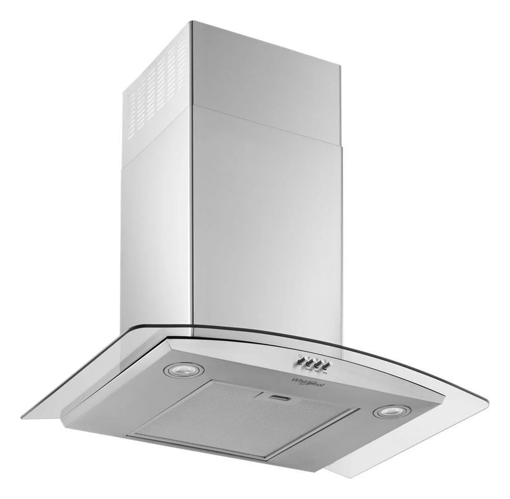 Whirlpool WVW51UC0LS 30" Curved Glass Wall Mount Range Hood - Image 4