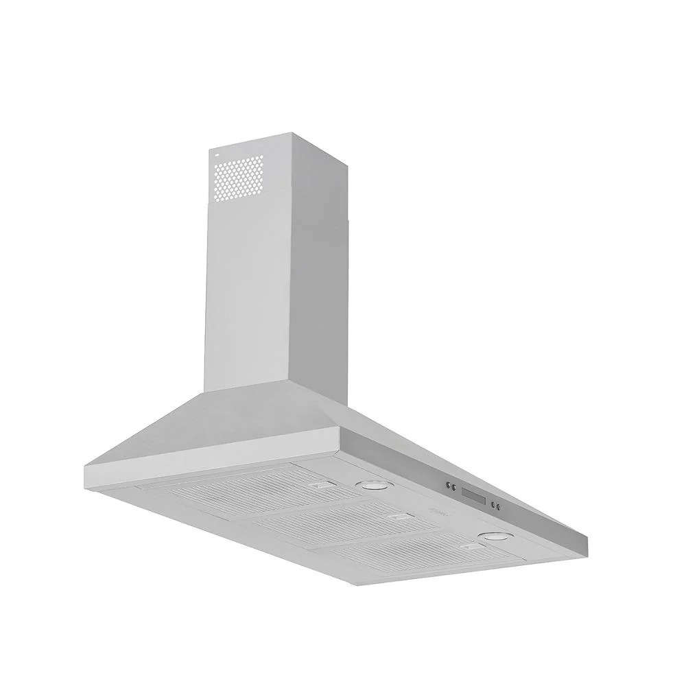 Whirlpool WVW93UC6LS 36 Ss Chimney Wall Mount Range Hood Electronic Control - Image 5