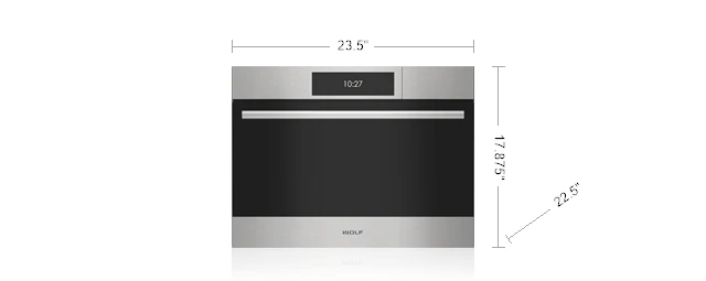 Wolf CSO2450TEST 24" E Series Transitional Convection Steam Oven - Image 3