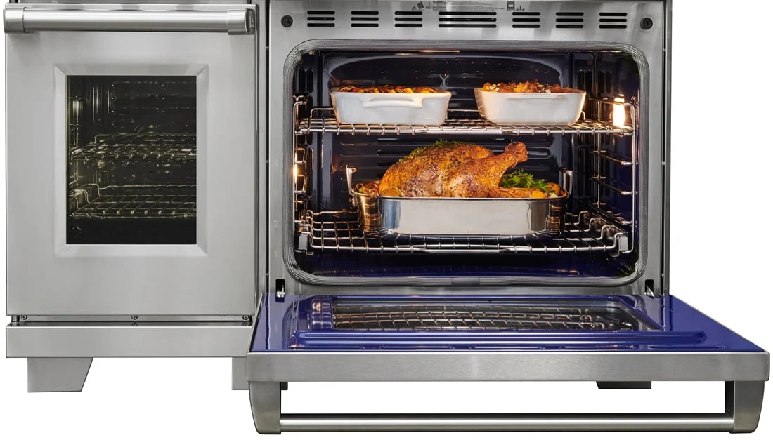 Wolf DF48450CGSP 48" Dual Fuel Range - 4 Burners, Infrared Charbroiler And Infrared Griddle - Image 6