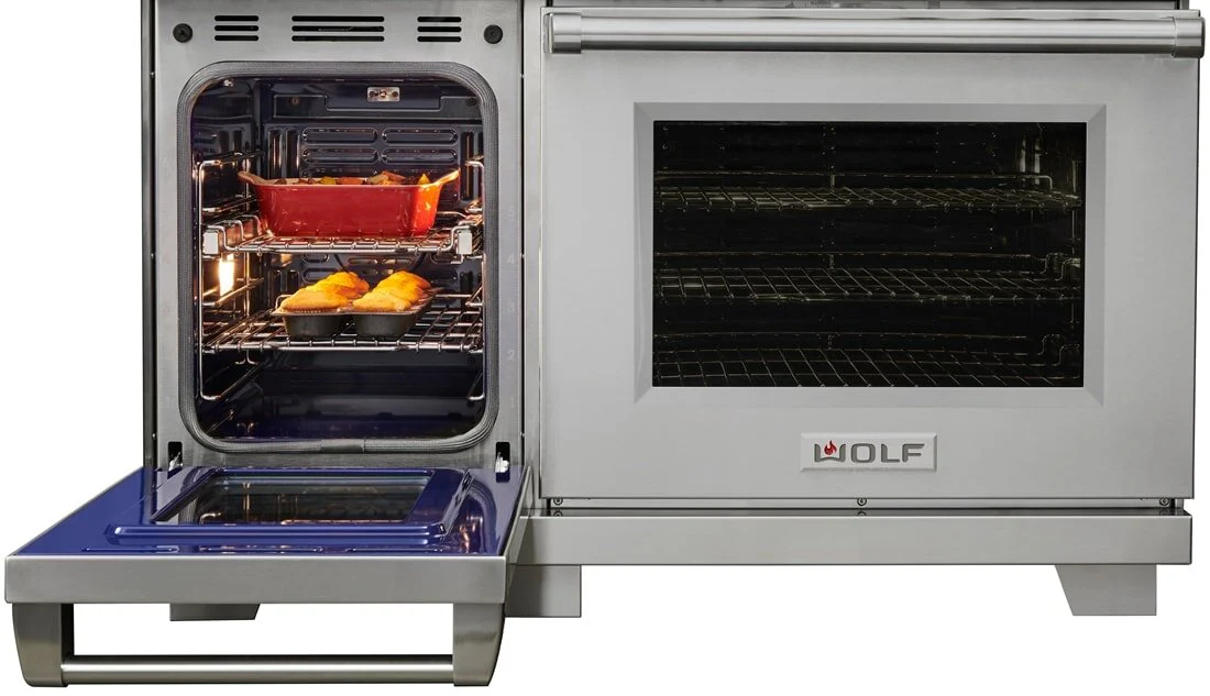Wolf DF48450CGSPLP 48" Dual Fuel Range - 4 Burners, Infrared Charbroiler And Infrared Griddle - Image 5