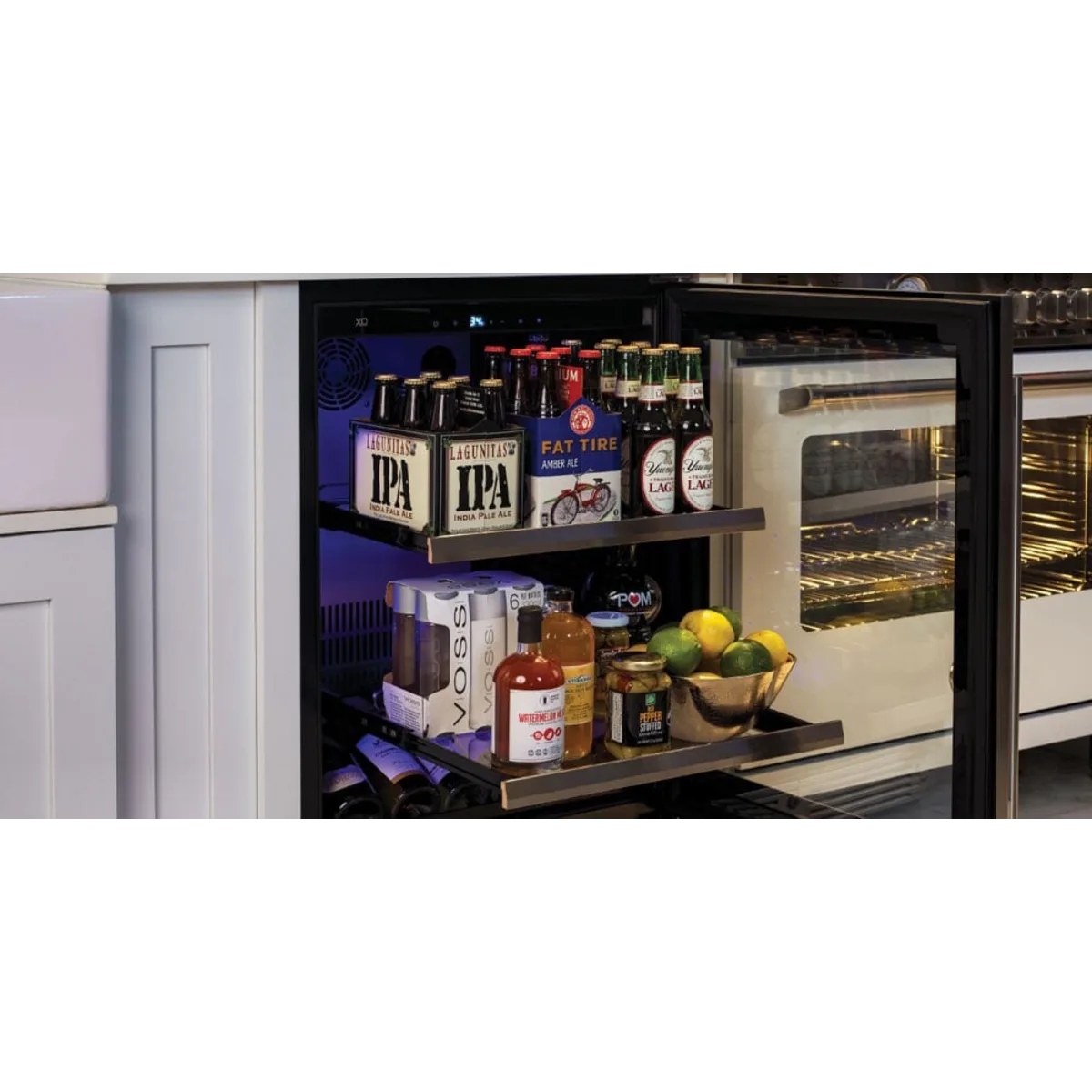 Xo Appliance XOU15BCGBSL Beverage Center 15" Black Stainless Lh - Image 4